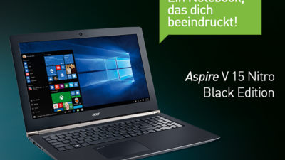 Acer Aspire V Nitro Black Edition – Notebooks für alle Eventualitäten!