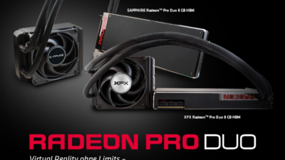 AMD Radeon Pro Duo: doppelte Fiji-Power für das unschlagbare VR-Erlebnis!