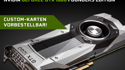 Jetzt bestellbar & lagernd: NVIDIA GeForce GTX 1080 Founders Edition bei Caseking!
