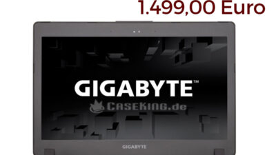 Kompaktes Gigabyte P34Wv5 Gaming-Notebook mit GeForce GTX 970M (3 GB) zum Sonderpreis!