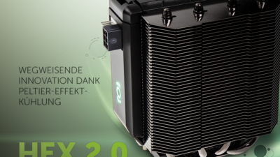 Phononic Hex 2.0 CPU-Kühler – Gigantische Cooling-Power dank thermoelektrischer Peltier-Effekt-Kühlung