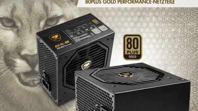 NEU: Preiswerte COUGAR GX-S Series 80Plus Gold Performance-Netzteile im ATX-Format!