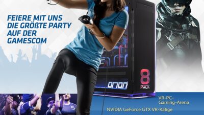 Caseking auf der gamescom 2016 mit EUCH: Hier gibt es alle Informationen zum Programm!