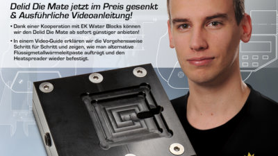NEU: der8auer Delid Die Mate jetzt im Preis gesenkt & Ausführliche Videoanleitung!