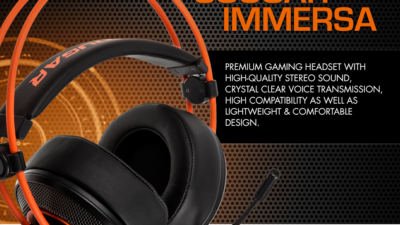 NEW: Cougar Immersa gaming headset – Impressive sound for your ears!