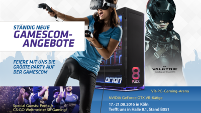 Gamescom Sonderangebote mit heftigem Preisrabatt jetzt bei Caseking!
