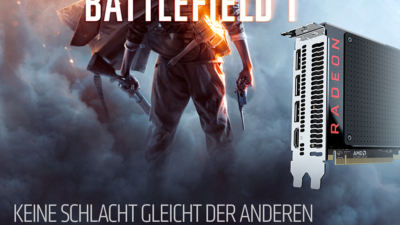 Battlefield 1 „Early Enlister Deluxe Edition“-Rabattcode jetzt zu jeder AMD Radeon RX 480 Grafikkarte!