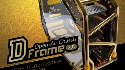 IN WIN D-Frame 2.0 Open-Air-Chassis: Vielseitig. Leistungsstark. Modular. Schön.