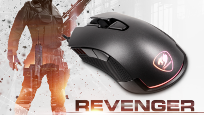 NEU: Cougar Revenger Gaming-Maus – Messerscharfe Präzision und volle Kontrolle in jedem Spiel!