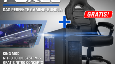 Nitro Force – Das perfekte SAPPHIRE Gaming-Bundle mit GRATIS Nitro Concepts Gaming-Stuhl!