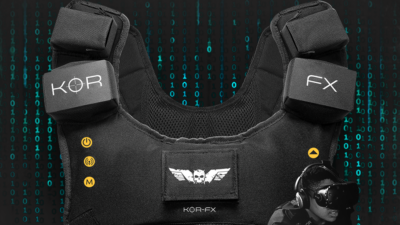 Built for VR – Die KOR-FX Force-Feedback-Weste für spürbares Gaming ist da!