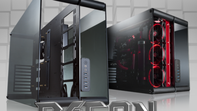 NEU: Raijintek Paean Benchtable / Show-Case mit Hartglas-Seitenteilen