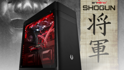 BitFenix Shogun – Edler Midi-Tower mit getönten Hartglas-Seitenfenstern & Chroma SSD-Slots!