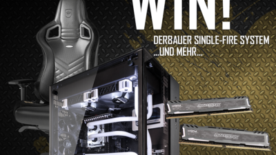 Gewinne mit Caseking & Ballistix eine der8auer Single-Fire Special-Edition & mehr @ Dreamhack Leipzig 2017