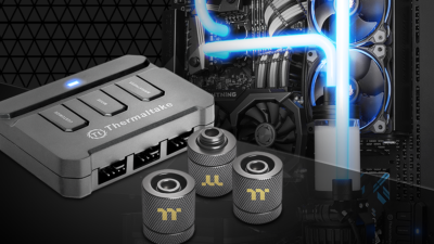 Thermaltake Pacific RGB-LED-Fittings für beleuchtete 16/12er-Hardtubes in 256 Farben!
