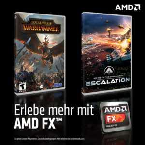 ZWEI Gratis-Games für AMD FX CPUs & Systeme: Ashes of the Singularity – Escalation & Total War: Warhammer