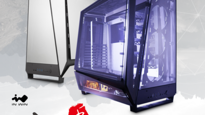 Exklusiv bei Caseking: Der IN WIN Tòu 2.0 Design Big-Tower mit verspiegelten Hartglas-Elementen!