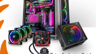 Bring Farbe ins Spiel: Thermaltake-Produkte mit konfigurierbarer RGB-LED-Beleuchtung!