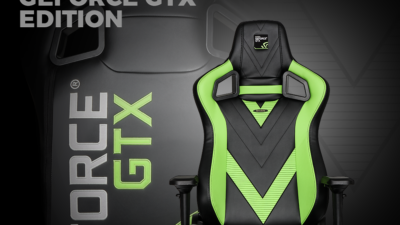 Für PC-Enthusiasten: Die noblechairs EPIC-Series in der schwarz-grünen GeForce GTX-Edition
