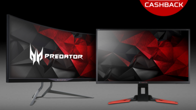 ACER Predator Gaming-Monitore mit bis zu 100 Euro Sommer-Cashback!