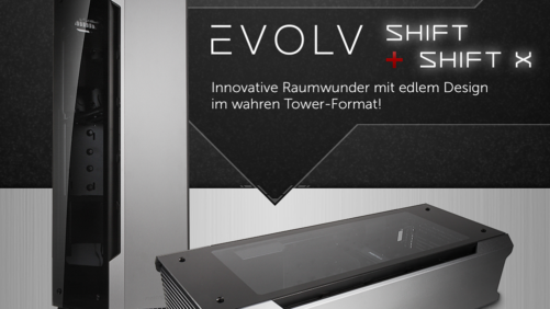 Evolv Shift + Shift X: Innovative Raumwunder mit edlem Design im wahren Tower-Format!