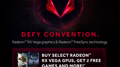 Defy Convention! With AMD Radeon RX Vega Graphics Cards for Gamers