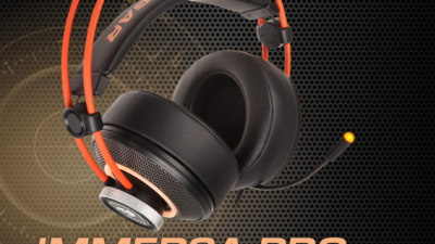 Cougar Immersa Pro: Stylisches Gaming Headset mit hohem Komfort und virtuellem Surroundsound!