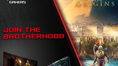 Assassin’s Creed Origins GRATIS zu ausgewählten ASUS Monitoren & GeForce GTX Grafikkarten!