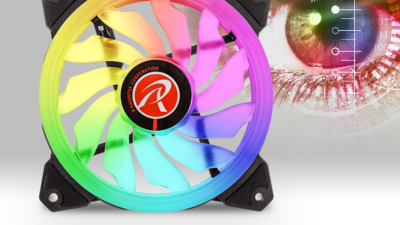 So bunt wie ein Regenbogen: Die neue Raijintek IRIS 12 LED-Lüfter-Serie