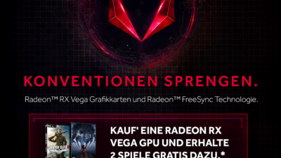Prey & Sniper Elite 4 jetzt GRATIS zu jeder AMD Radeon RX Vega Grafikkarte!