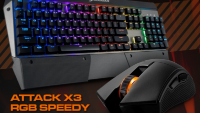 Cougar Revenger S Maus & Cougar Attack X3 RGB Speedy Tastatur: Das ultimative Gaming-Zubehör!