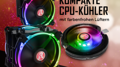 Leto und Juno-X: Kompakte und leistungsfähige CPU-Kühler von Raijintek