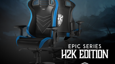 Nicht nur für H2k-Fans: Die Spezial-Edition des noblechairs EPIC mit stylischem H2k-Logo