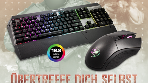 Übertreffe dich selbst – Mit professionellem Gaming-Gear von Cougar
