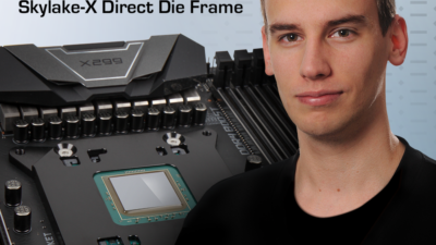 der8auer Skylake-X Direct Die Frame: Overclocking ohne Heatspreader
