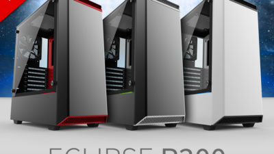 Compact Phanteks Eclipse P300 Midi-Tower: Available Now in Three New Colours!