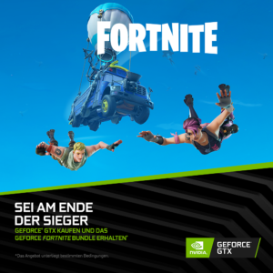 GeForce-Fortnite-Bundle zu NVIDIA GeForce GTX 1070 Ti, 1070, 1060, 1050 Ti & 1050-Grafikkarten!