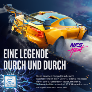 Intel Core i7 / i9-Prozessoren & PC-Systeme mit Software-Bundle + vielen Gratis-Games!