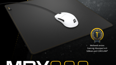 Endgame Gear MPX390: High-End-Gaming-Mauspad vereint Silikon mit CORDURA&reg;