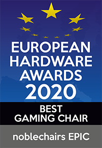 Die Epic-Serie: Sieger der "The European Hardware Awards 2020". noblechairs konnte in Folge mehrere Awards einfahren.
