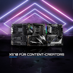 Content Creator Workstation mit AMD Ryzen und X570