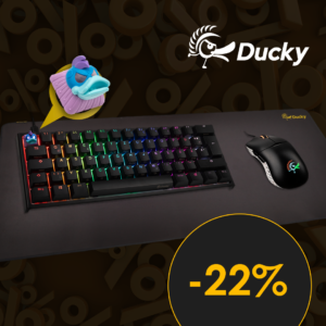 Jetzt 22 Prozent Rabatt auf ausgewählte Produkte von Ducky!