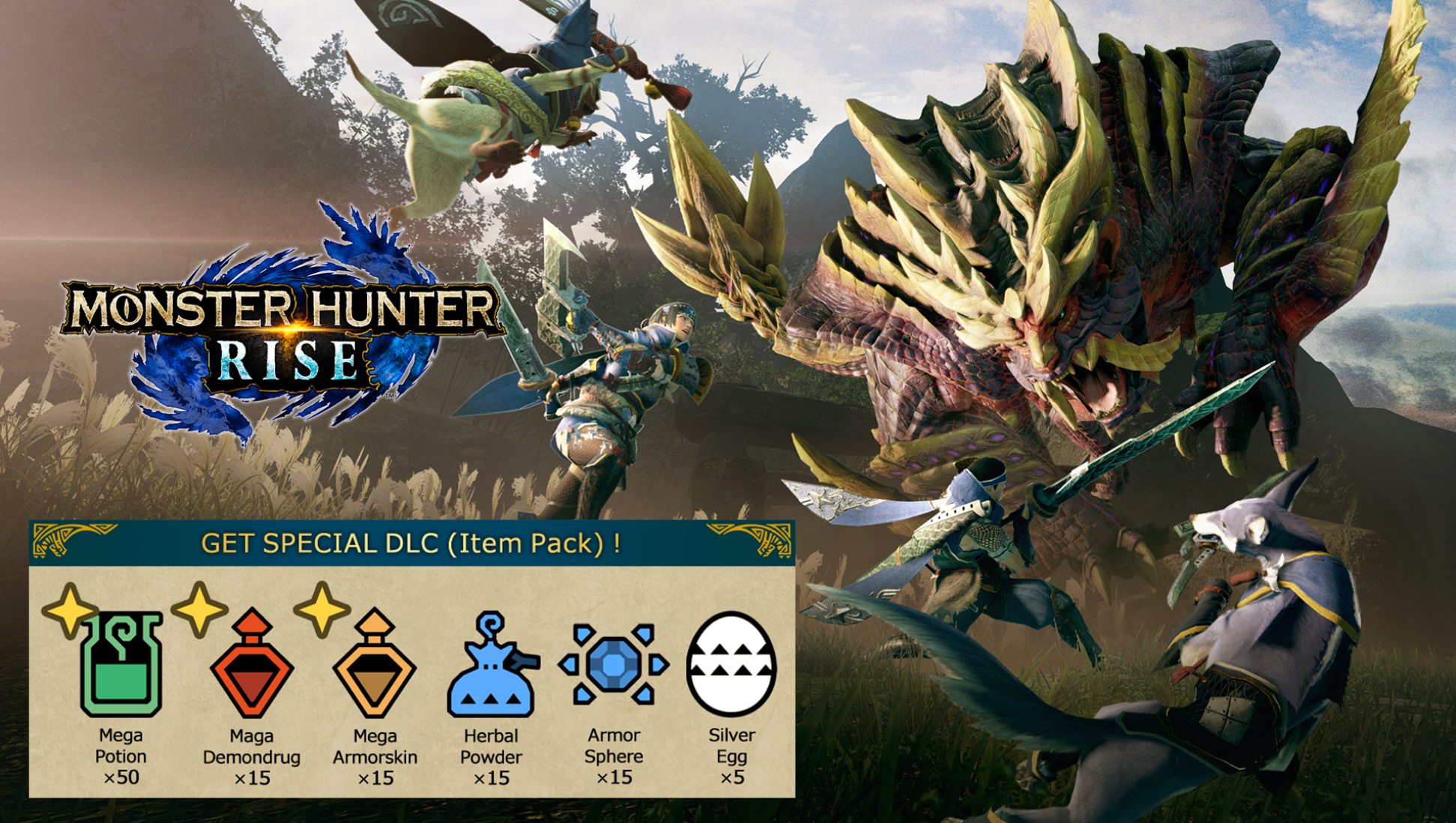 Monster Hunter Rise + DLC & Street Fighter V jetzt zu Intel 12th Gen-CPUs oder qualifizierten PC-Systemen dazu erhalten!