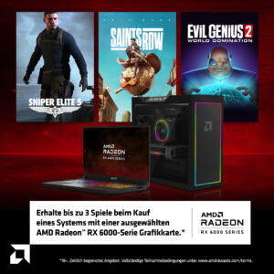 AMD Raise the Game-Bundle zu Radeon RX 6000-Grafikkarten dazu erhalten! [UPDATE 09.08.2022]