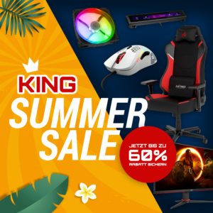 King Summer Sale 2022: Entdecke die besten Angebote rund um deinen Gaming-PC