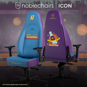 noblechairs ICON Nuka-Cola Quantum Edition + Kissen für Fallout-Fans