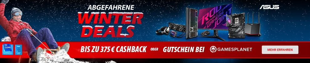 ASUS Winter Deals 2022 mit Cashback oder Gamesplanet-Gutschein ...
