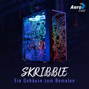 Aerocool Skribble: Der Midi-Tower zum Bemalen