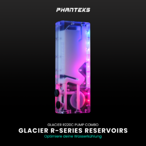 PHANTEKS Glacier R220C und Vertical Bracket mit Riser-Kabeln: Darum brauchst du sie