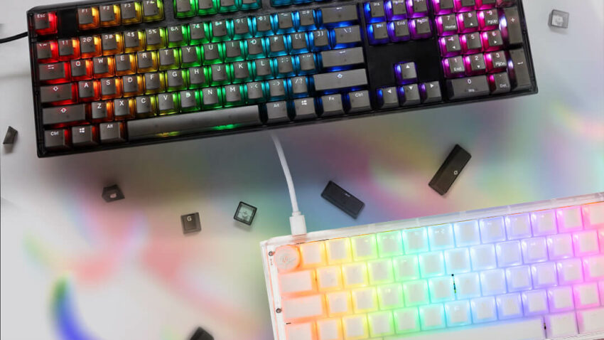 Die mechanische Gaming-Tastatur Ducky One 3 Aura